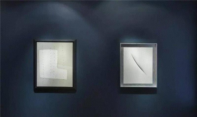 刺穿画布，创造无限的一维 | 卢西奥·封塔纳