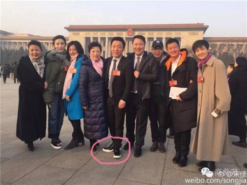 文艺 ▎赵薇、胡歌、佟丽娅去人民大会堂开会，穿成这样你认识吗