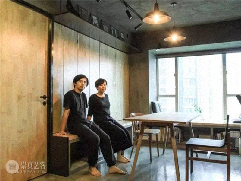 40平米的家，水泥风格，又酷又温暖！