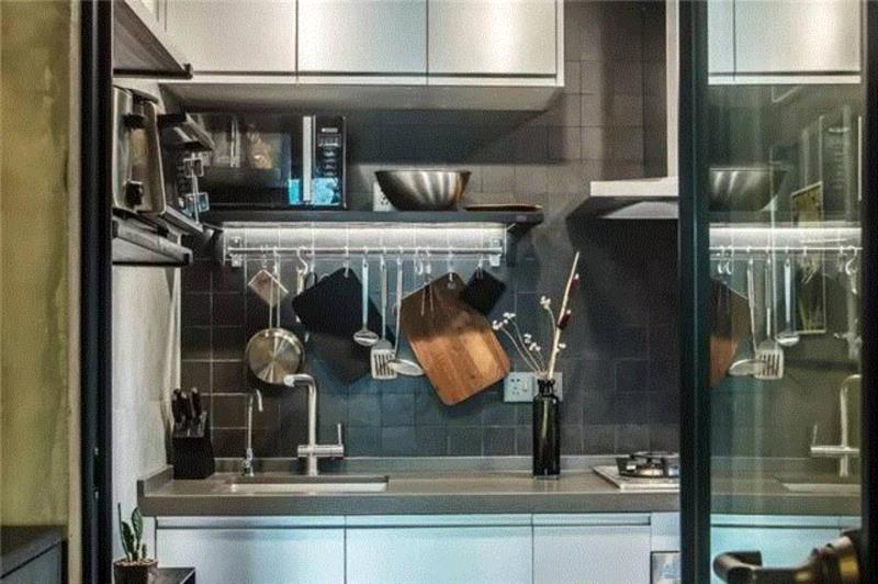 40平米的家，水泥风格，又酷又温暖！