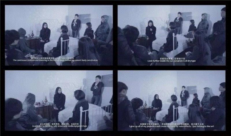 李然 & 陶辉参加王兵影像作品收藏展《镜中表演》