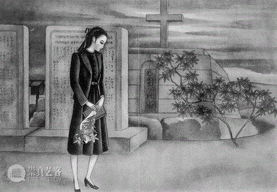 日本画家蕗谷虹儿的巴黎打拼：拼死的努力