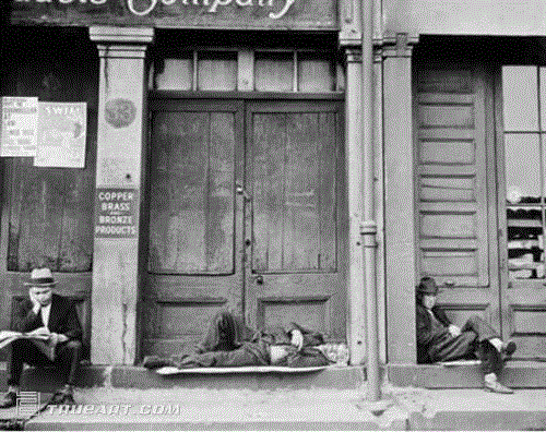 南街，纽约市，1932 年