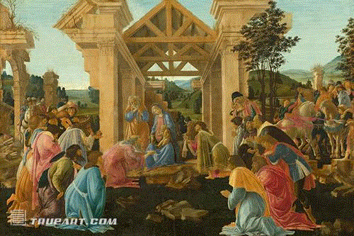 桑德罗·波提切利（Sandro-Botticelli）《博士朝拜》The-Adoration-Of-The-Magi.jpg