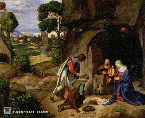 乔尔乔内（Giorgio）《牧羊人的朝拜》Adoration-Of-The-Shepherds.jpg