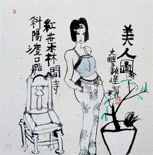 王朔亲家著名画家朱新建离世 生前画作赏析 王朔亲家著名画家朱新建离世 生前画作赏析