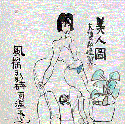 王朔亲家著名画家朱新建离世 生前画作赏析 王朔亲家著名画家朱新建离世 生前画作赏析