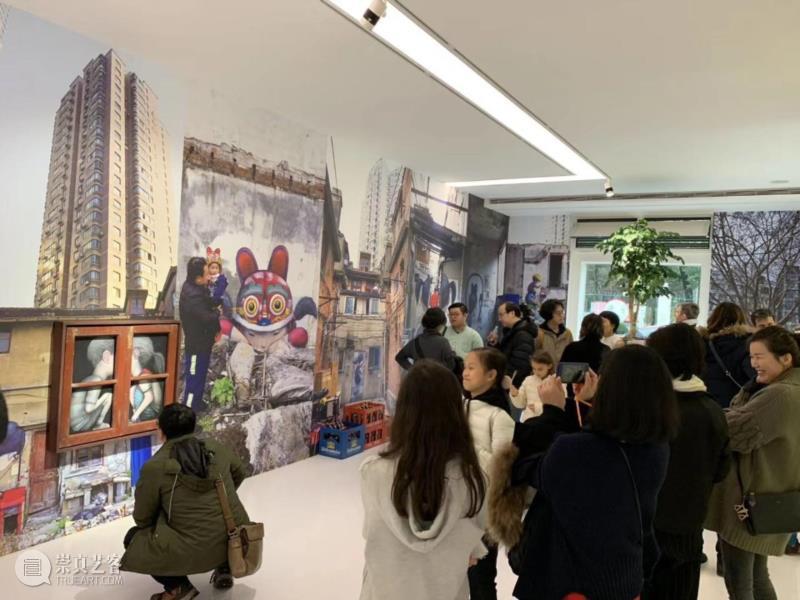 《弄堂里厢》柒先生个展开幕式回顾,开幕式,弄堂里厢,Seth,柒先生,艺术园区,石门一路,弄堂里,弄堂,新闸路,人物