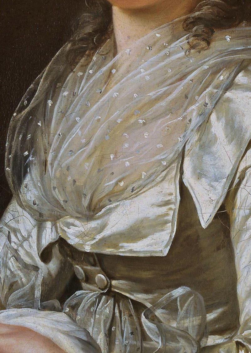 无懈可击的绘画质感,质感,服饰,颜色,油画,白色,黑色,人物,周围,长处,短处