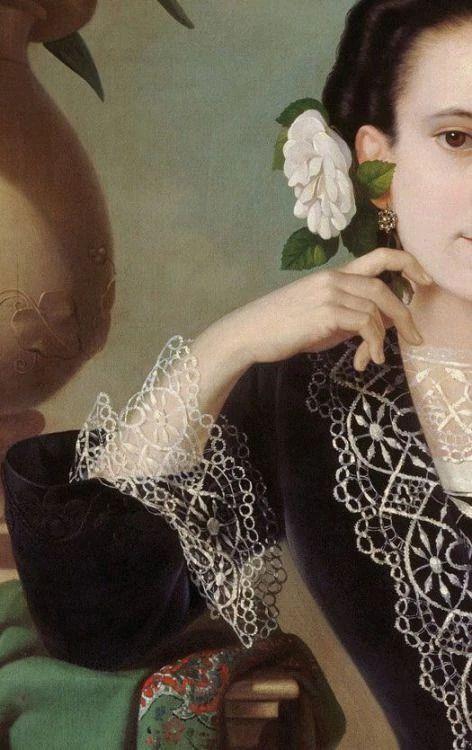 无懈可击的绘画质感,质感,服饰,颜色,油画,白色,黑色,人物,周围,长处,短处