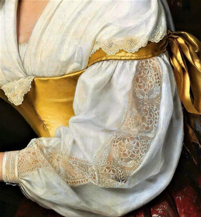 无懈可击的绘画质感,质感,服饰,颜色,油画,白色,黑色,人物,周围,长处,短处