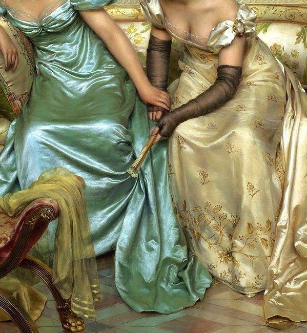 无懈可击的绘画质感,质感,服饰,颜色,油画,白色,黑色,人物,周围,长处,短处