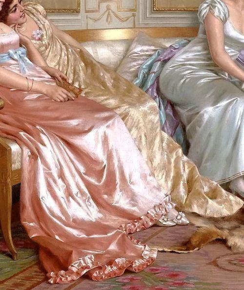 无懈可击的绘画质感,质感,服饰,颜色,油画,白色,黑色,人物,周围,长处,短处