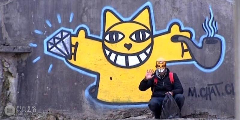 （图片来源于网络）,“来自猫星球的画家——M.Chat