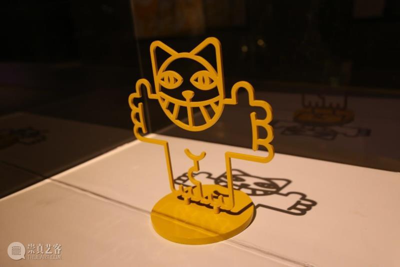 （展览现场照）,“来自猫星球的画家——M.Chat