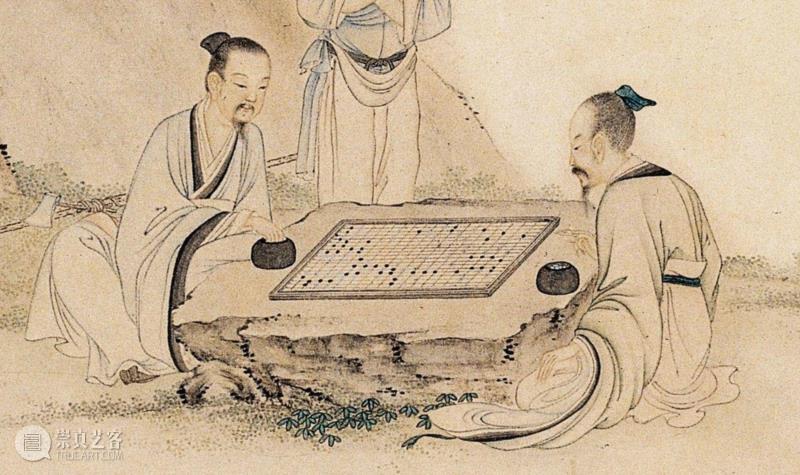 圣佳讲堂丨小卷玲珑帝室珍——丁观鹏《烂柯仙迹图》赏析,丁观鹏,烂柯仙迹图,圣佳讲堂丨小卷玲珑帝室珍,观鹏,人物,丁云鹏,丁氏,乾隆,石渠宝笈,童子