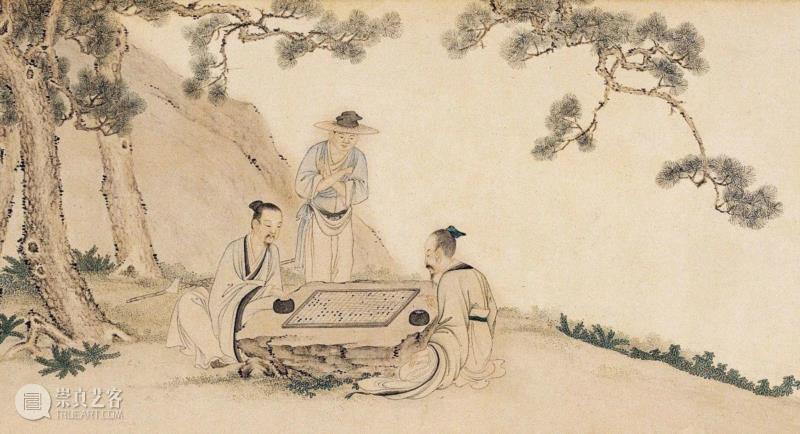 圣佳讲堂丨小卷玲珑帝室珍——丁观鹏《烂柯仙迹图》赏析,丁观鹏,烂柯仙迹图,圣佳讲堂丨小卷玲珑帝室珍,观鹏,人物,丁云鹏,丁氏,乾隆,石渠宝笈,童子