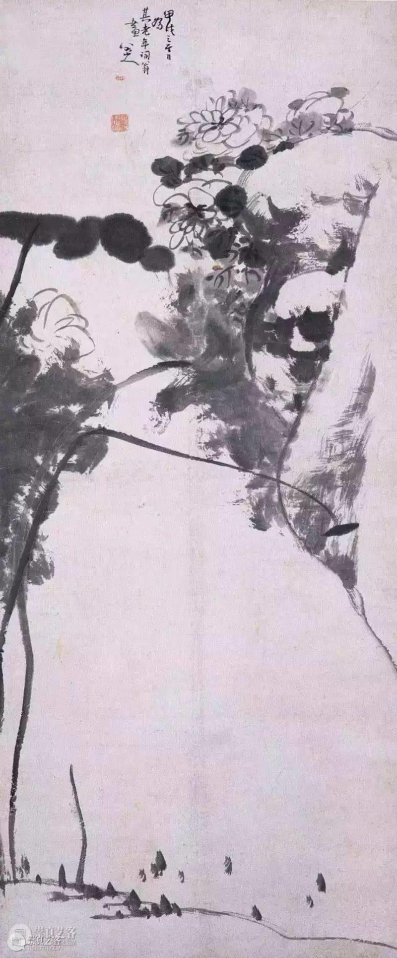 清 八大山人《水木清华图》南京博物馆藏,明皇世孙避难为僧，画出世上最贵鱼和鸟,朱耷,八大山人,笔墨,石涛,吴昌硕,书画,遗民,南昌