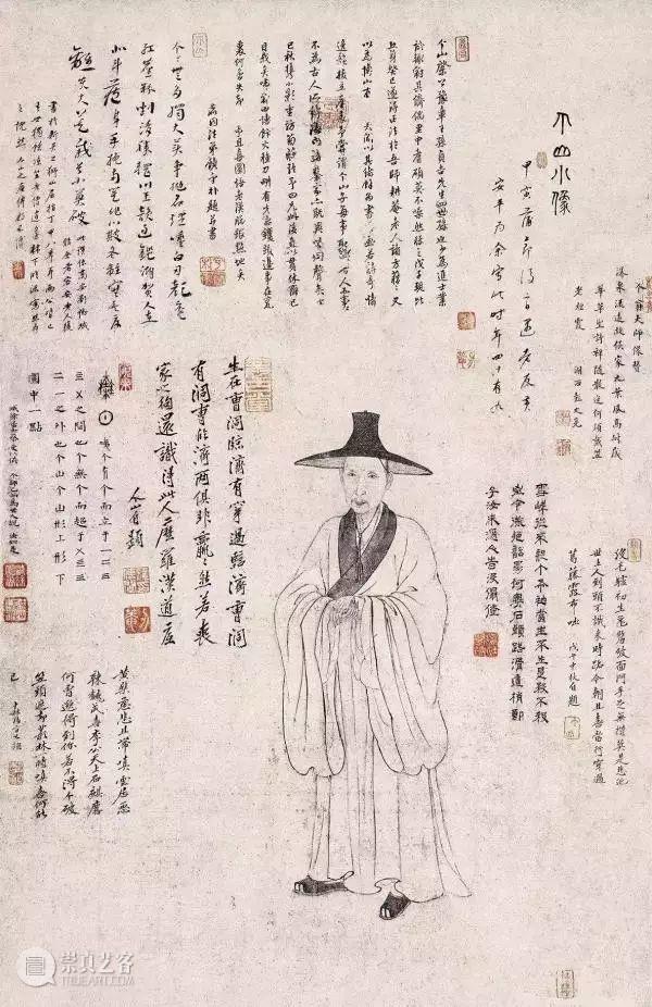1954年，江西奉新县奉先寺发现的《个山小像》是现存唯一的八大生前的画像,明皇世孙避难为僧，画出世上最贵鱼和鸟,朱耷,八大山人,笔墨,石涛,吴昌硕,书画,遗民,南昌