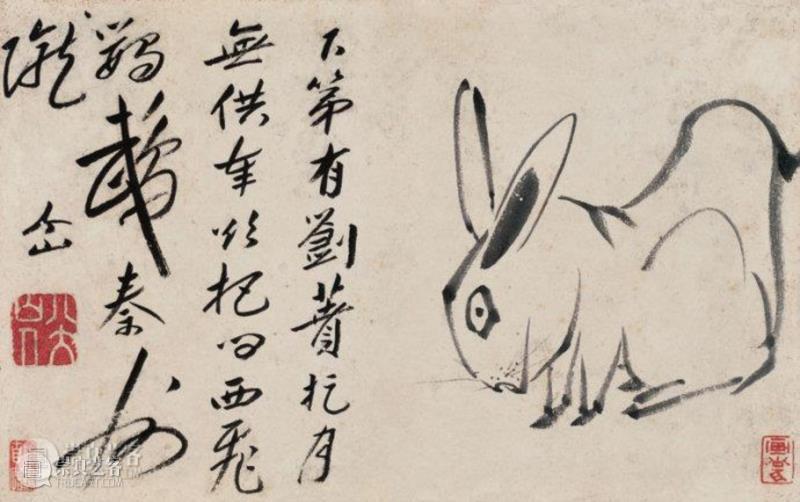 清 八大山人《个山杂画册》册页,明皇世孙避难为僧，画出世上最贵鱼和鸟,朱耷,八大山人,笔墨,石涛,吴昌硕,书画,遗民,南昌
