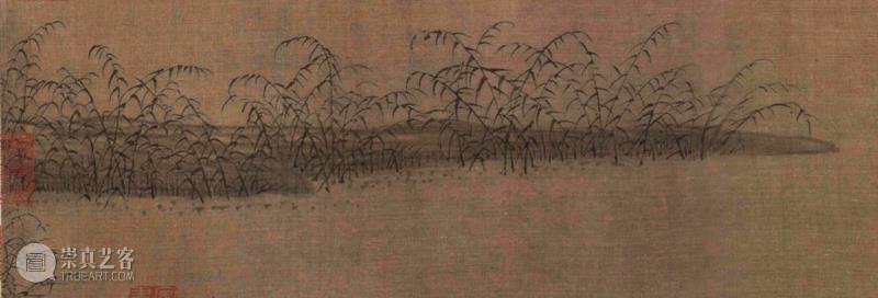 艺术 ▎放大十倍看《潇湘图》,潇湘图,董源,北宋,关仝,渔舟,北派,山林,南派,沈括,绢本