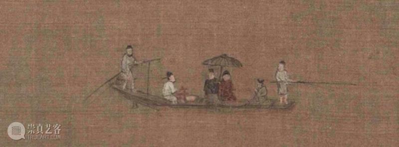 艺术 ▎放大十倍看《潇湘图》,潇湘图,董源,北宋,关仝,渔舟,北派,山林,南派,沈括,绢本