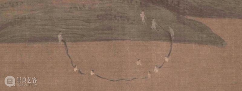 艺术 ▎放大十倍看《潇湘图》,潇湘图,董源,北宋,关仝,渔舟,北派,山林,南派,沈括,绢本