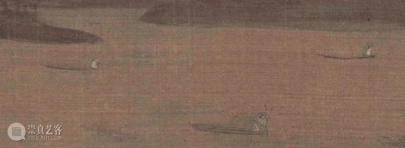 艺术 ▎放大十倍看《潇湘图》,潇湘图,董源,北宋,关仝,渔舟,北派,山林,南派,沈括,绢本