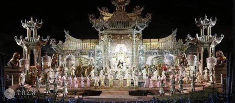 舞台丨《图兰朵》:极尽奢华的舞美场景,舞台,图兰朵,舞美,版本,普契尼,爱情故事,卫荣,维罗纳竞技场,全场,上方