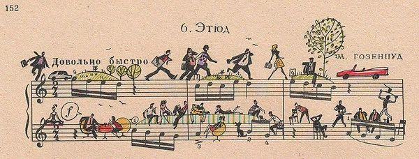 绘画丨五线谱上的欢乐故事,五线谱,绘画,乐章,卫荣,音符,Erlich,版式,上方,右上,Lena