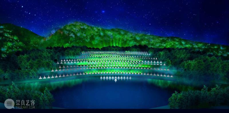 秀赏丨独具特色的春晚舞台，大型实景演出惊艳全场,舞台,春晚,特色,实景,秀赏丨,全场,井冈山,会场,灯光,节目
