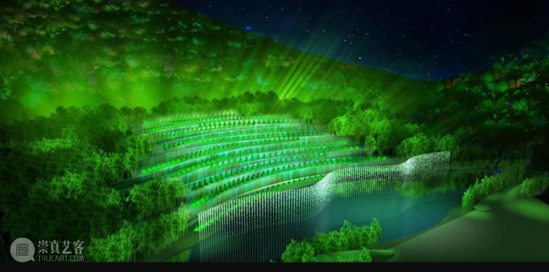 秀赏丨独具特色的春晚舞台，大型实景演出惊艳全场,舞台,春晚,特色,实景,秀赏丨,全场,井冈山,会场,灯光,节目