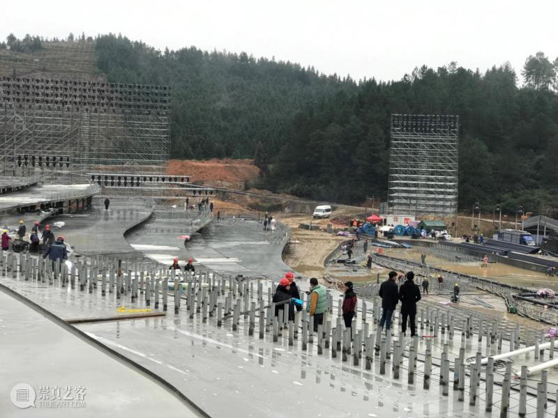 秀赏丨独具特色的春晚舞台，大型实景演出惊艳全场,舞台,春晚,特色,实景,秀赏丨,全场,井冈山,会场,灯光,节目