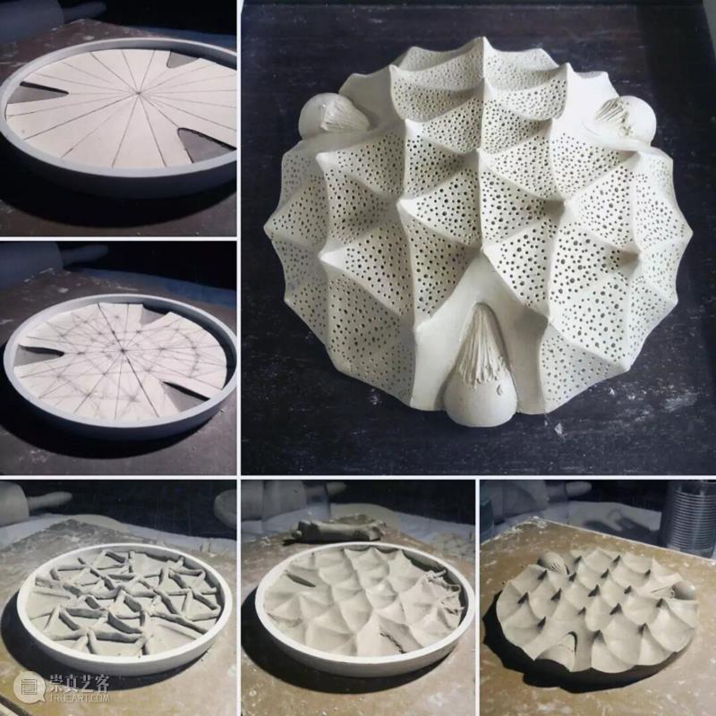 【IFA-艺术赏析】Anna Whitehouse 的黏土Inktober挑战!100天到底可以改变些什么?,Whitehouse,黏土,IFA,Anna,图案,粘土,英国,陶瓷,哈罗盖特,Harrogate