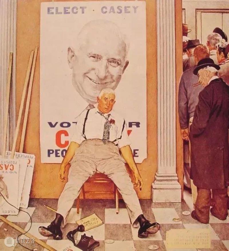 最贵的美国插画大师 | 诺曼洛克威尔 ????,插画,诺曼洛克威尔,上方,诺尔曼,罗克威尔,Rockwell,插画家,社会生活,百态,纪录