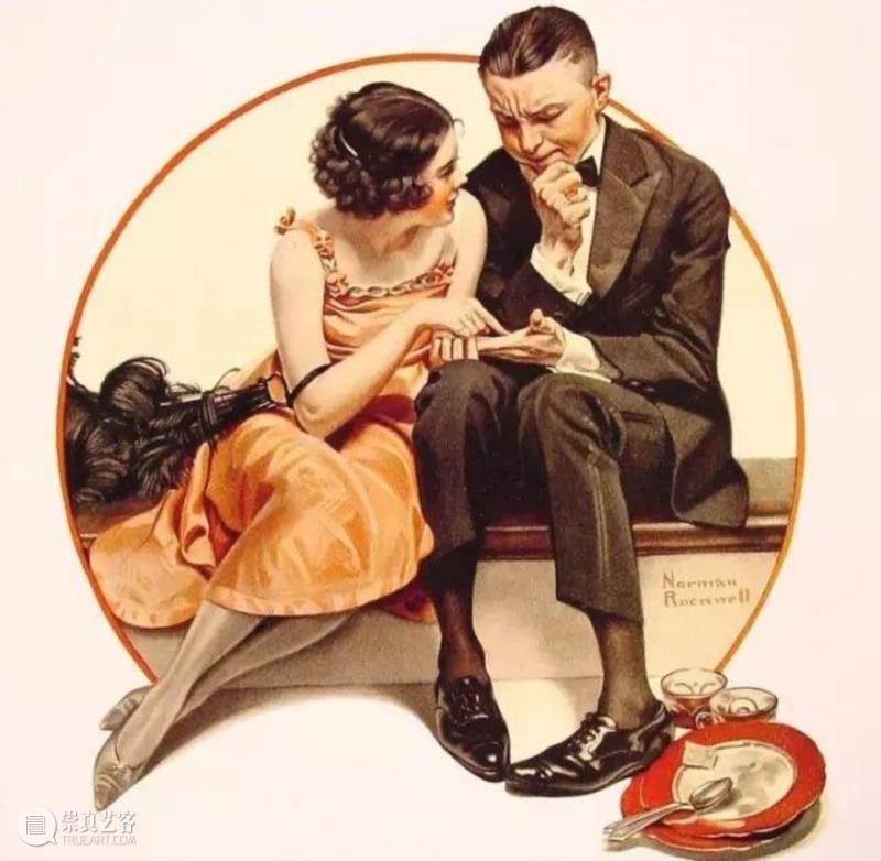 最贵的美国插画大师 | 诺曼洛克威尔 ????,插画,诺曼洛克威尔,上方,诺尔曼,罗克威尔,Rockwell,插画家,社会生活,百态,纪录