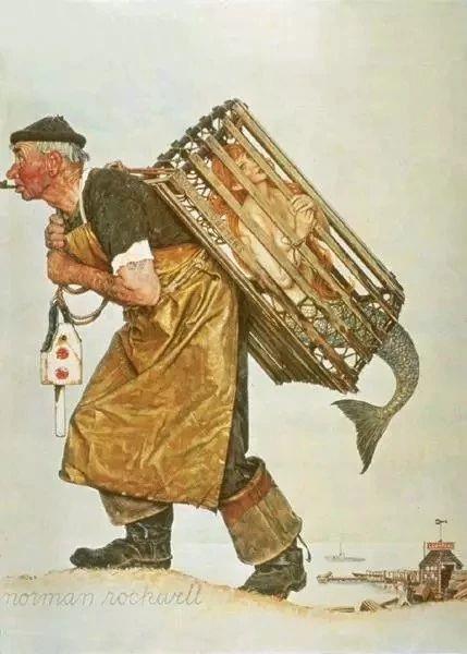 最贵的美国插画大师 | 诺曼洛克威尔 ????,插画,诺曼洛克威尔,上方,诺尔曼,罗克威尔,Rockwell,插画家,社会生活,百态,纪录