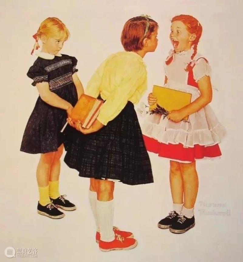 最贵的美国插画大师 | 诺曼洛克威尔 ????,插画,诺曼洛克威尔,上方,诺尔曼,罗克威尔,Rockwell,插画家,社会生活,百态,纪录