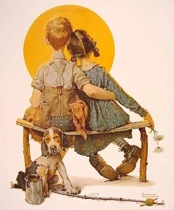 最贵的美国插画大师 | 诺曼洛克威尔 ????,插画,诺曼洛克威尔,上方,诺尔曼,罗克威尔,Rockwell,插画家,社会生活,百态,纪录