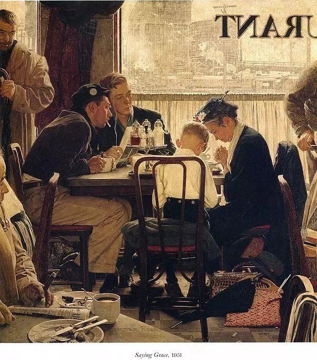 最贵的美国插画大师 | 诺曼洛克威尔 ????,插画,诺曼洛克威尔,上方,诺尔曼,罗克威尔,Rockwell,插画家,社会生活,百态,纪录