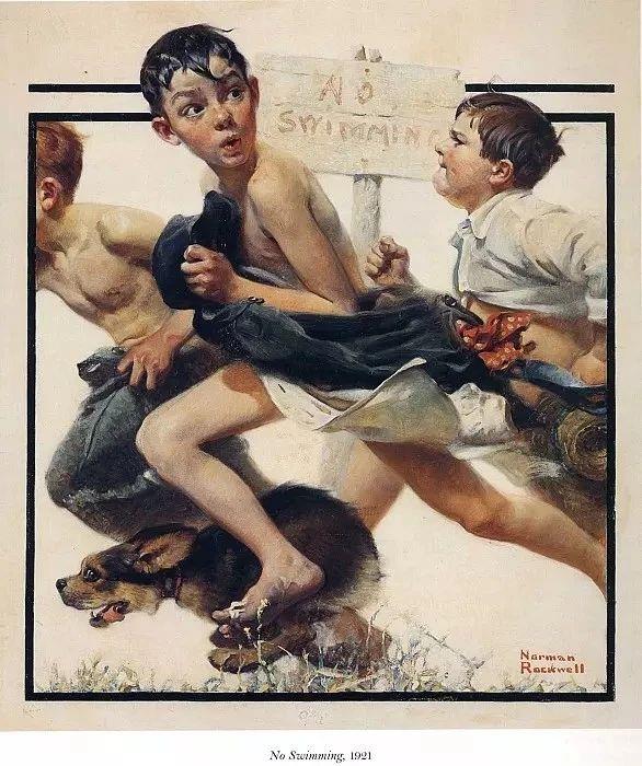 最贵的美国插画大师 | 诺曼洛克威尔 ????,插画,诺曼洛克威尔,上方,诺尔曼,罗克威尔,Rockwell,插画家,社会生活,百态,纪录