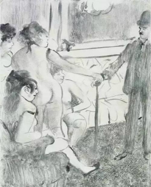 许多世界级大师笔下的女神都是妓女,性工作者成就了世界艺术!,妓女,女神,性工作者,梵高,妓院,席勒,德加,模特,西嫣,马奈
