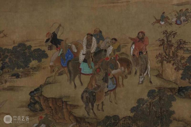 【保利艺术嘉年华】震古烁今?—?《元人秋猎图》,元人秋猎图,保利,嘉年华,书画,石渠宝笈,秋猎,人物,古代,宫廷,手卷