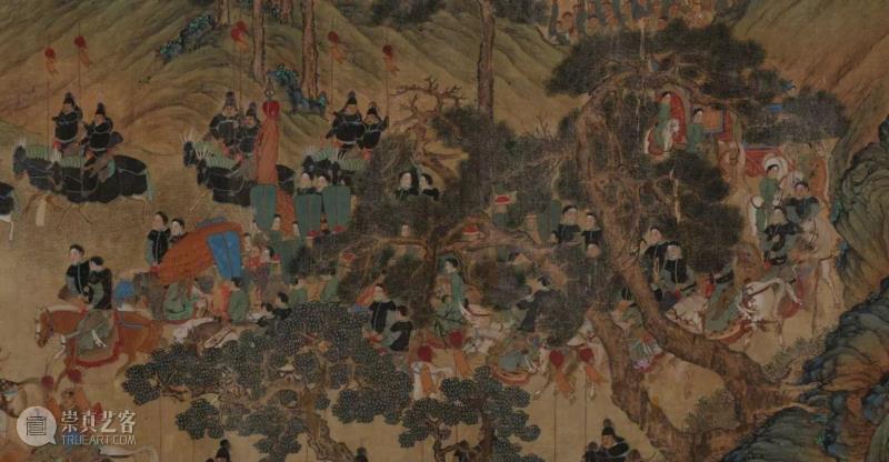 【保利艺术嘉年华】震古烁今?—?《元人秋猎图》,元人秋猎图,保利,嘉年华,书画,石渠宝笈,秋猎,人物,古代,宫廷,手卷
