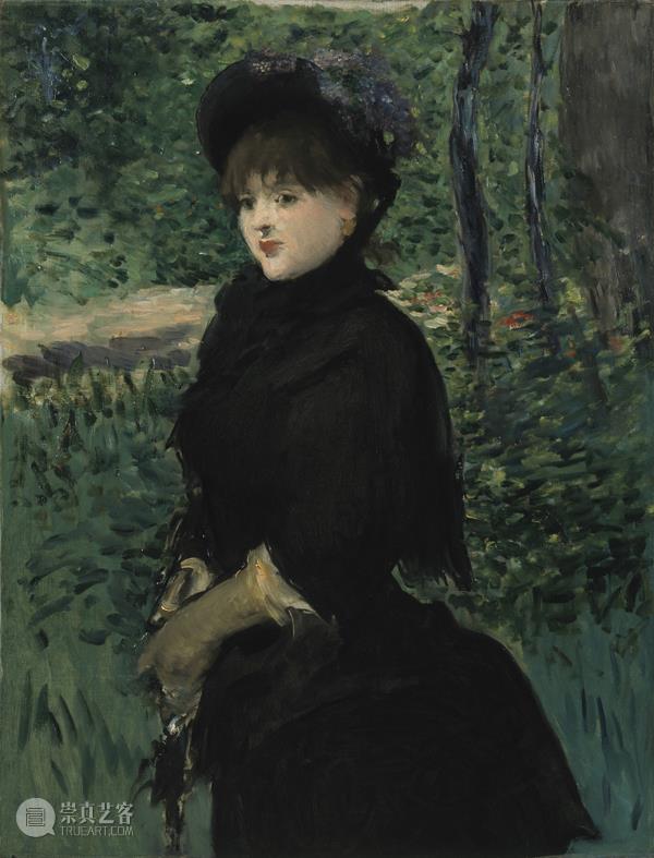 爱德华·马奈，《漫步》,宝龙美术馆|“西方绘画500年——东京富士美术馆藏品展” 60幅经典收藏演绎西方艺术史经典,鲁本斯,莫兰迪,透纳,安格尔,西方艺术史,马奈,高更,米勒,梵高,莫奈,塞尚,毕加索,贝利尼,宝龙美术馆,天协文化,东京富士美术馆