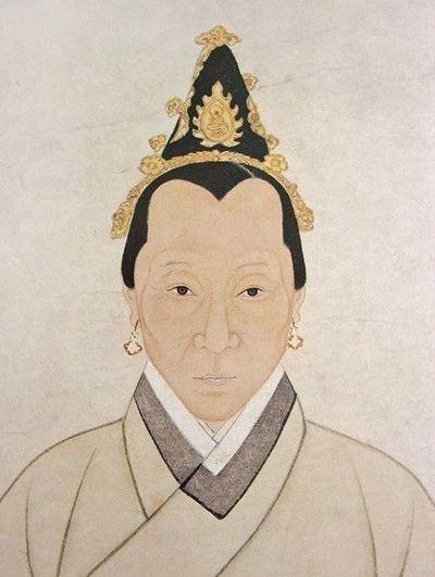 明吴氏先祖容像,明代贵妇的金簪,金簪,仙人,金凤簪,人物,楼台,王妃,湖北,凤冠,蕲春,宣王