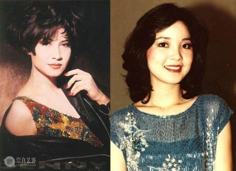 ▲甄妮和邓丽君,专辑 ▎她曾与邓丽君齐名，唱了一辈子，爱了一辈子,专辑,邓丽君,甄妮,罗文,演唱会,傅声,香港,主题曲,英雄,婚姻