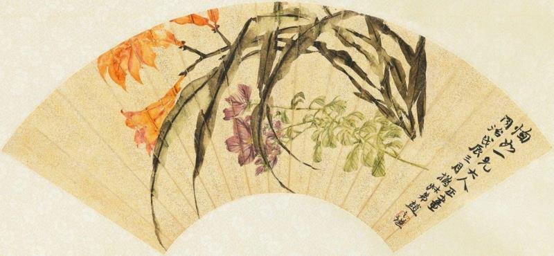 赵之谦 花卉,【嘉德春拍】承上启下 名家辈出：嘉道以来的绘画,嘉德,名家,嘉道,以来,焦山,道光,汤贻汾,屠倬,药山,画坛