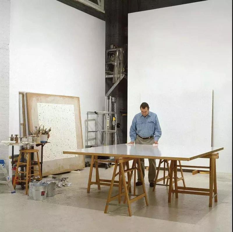 保安大叔转型搞艺术 —— 罗伯特·雷曼,保安,罗伯特·雷曼,雷曼,白色,罗伯特,绘画,抽象表现主义,极简主义,油画,MoMA