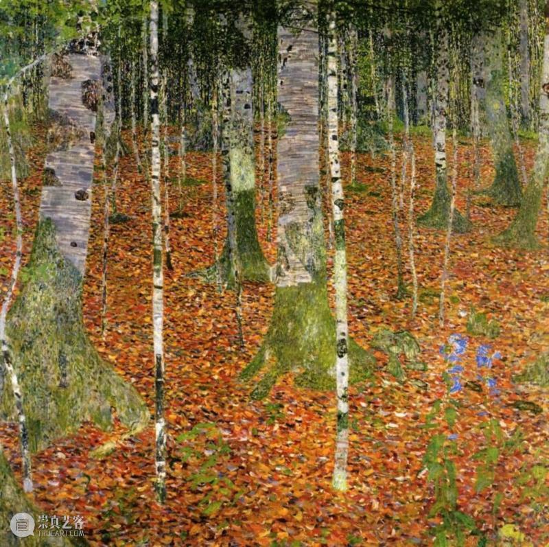 Gustav Klimt, Birch Forest, 1903. Private Collection..jpg